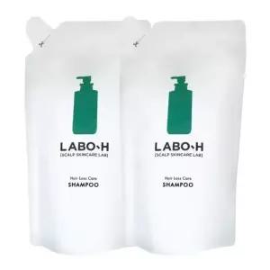 라보에이치 탈모완화 두피강화 샴푸 400ml(리필) 탈모케어 저자극 샴푸 2개 Ss