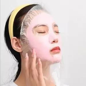 모델링 팩 일회용 비닐 랩 시트지 페이스 마스크 일회용페이스비닐팩 100매