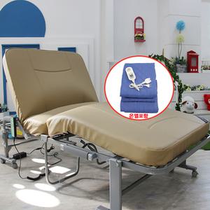 라꾸라꾸침대 8탄 전동침대 CBK-008 슈퍼싱글 온열패드포함  인조가죽