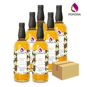 포모나 바닐라시럽 1000ML 1박스(6개) 커피시럽 모카