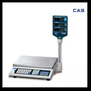 CAS 카스 유통형 가격표시 전자저울 AP-15EX 15KG 재래시장 정육점 마트 떡집 유통거래상