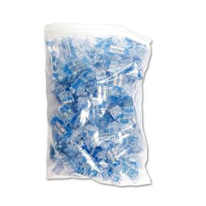 심선접속자 메뚜기 랜선 커넥터 UTP 케이블 네트워크 연장부품 젤리 비젤리 100pcs