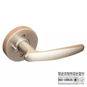 엔젤금속 방문손잡이 B-1114 그레이 버튼형