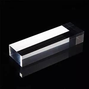 사각 투명 아크릴 판 10X3cm 20T 재단 원판 판넬 막대_W98B147