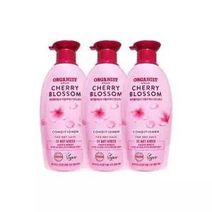 오가니스트 체리블라썸 수분영양 컨디셔너 500mL X 3개