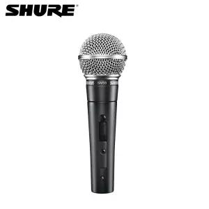 슈어 SM58SK 보컬용 유선마이크 스위치 있음 유선 홀더 라이브 공연용 무대 노래 다이나믹 마이크 SHURE SM58