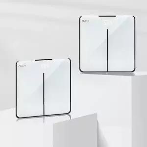 (생활가전) 신일 디지털 체중계 전자식 LED 슬림 체중계 강화유리 정밀측정 화이트 SHM-2505