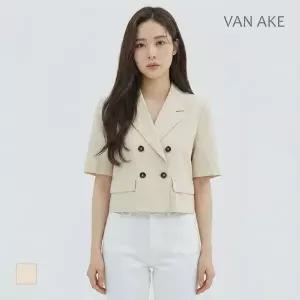[반에이크] 더블버튼 반소매 자켓_VB34JKM101Z
