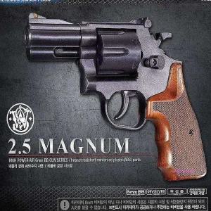 핸드건 피스 Magnum매그넘 에어소프트건 2.5인치pqr500