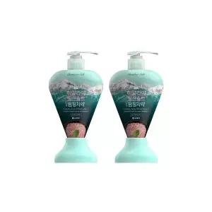 히말라야 핑크솔트 펌핑치약 아이스 285g 2개