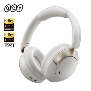 QCY H3 Pro ANC 무선 헤드폰 50dB 소음 차단 Bluetooth 5.4 오버이어 포함된 고해상도 공간 오디오