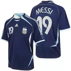 아디다스 아르헨티나 2006 리메이크 어웨이 저지 유니폼 MESSI 19 마킹 (JN3709)