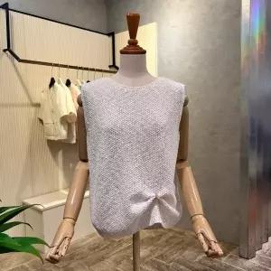 ab.f.z AOA2HW44F 라운드 면혼방 민소매 니트