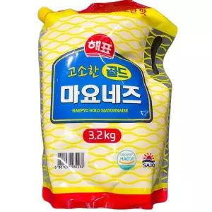 사조 마요네즈 스파우트팩 3.2KG X4 마요네즈 스파우트