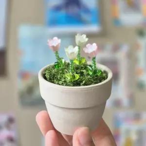 반려 튤립 플랜트 키트 시즌2 비즈 DIY 세트 화분 만들기 나비 식물