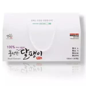 풍성한 달팽이엑기스 식용달팽이진액 구기자나무열매 쇠무릎 사철쑥 100ml 30포