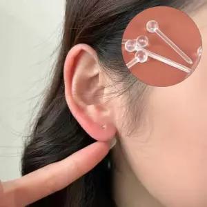 아트박스 커버풀 투명 실리콘 귀걸이 알러지 귀막힘 방지 면접 라블렛