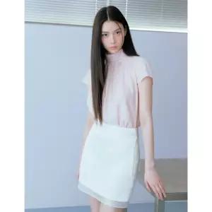 로엠 시스루 레이어드 미니 스커트 RMWHG25R11
