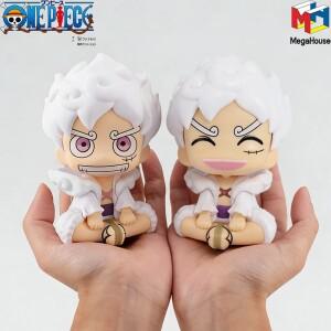 원피스 9.5cm 애니메이션 액션 피규어 - 몽키 D. 루피 기어 5 Q 버전 수집용 PVC 모델 인형