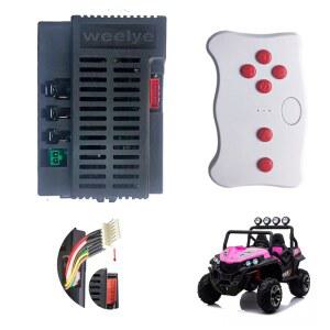 WELYE RX30 24볼트 라이드 일렉트릭 토이카 4G 블루투스 리모컨 리시버 컨트롤러 박스 키트 RX74 24V 파워 마더보드 송신기 액세서리 교체 부품 변환 키트