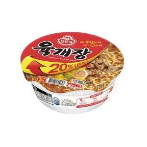 [오피스디포]육개장 작은컵 104gx24개 박스 오뚜기