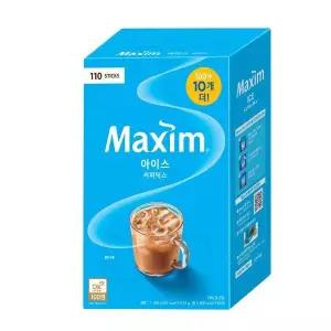 [오피스디포]맥심 아이스 커피믹스 13g 100T+10T 동서식품