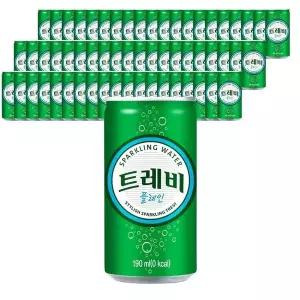 34701061-롯데 트레비 플레인 190ml X 60캔 음료 탄산수 에이드