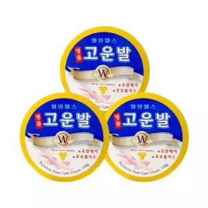 고운발 풋크림 110g x 3개 뒷꿈치 각질 제거 발각질 명품 고운 발 크림