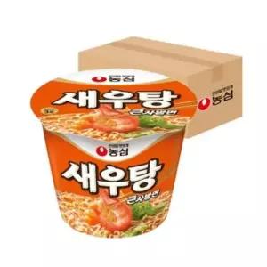파츠 농심 새우탕 큰사발면 115g (컵라면/16개/BOX)