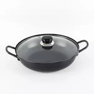 국산 경질 복전골 냄비 22cm (유리뚜껑포함)