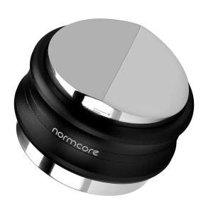 NORMCORE 58.5MM 커피 디스트리뷰터 & 탬퍼 듀얼 헤드 58MM 포터필터 양면 조절 가능한 깊이 에스프레소 핸드 블랙