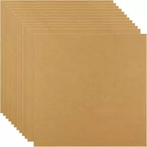 ACXFOND 24팩 12인치 x MDF 보드 - 공예용 1/8인치 두꺼운 중간 밀도 섬유 미완성 목재 아트 DIY 페인팅