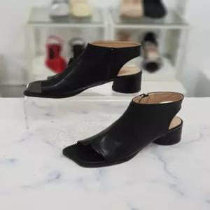 HANSHOE 세이브존02 여성 엘니츠 토오픈 미들힐 슬링백 샌들 SDHS665211oo