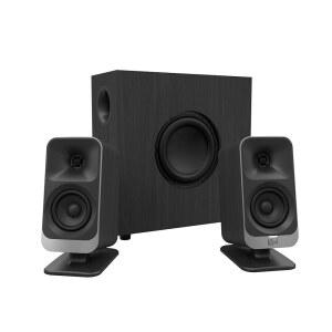 서브우퍼 및 RGB 조명 효과가 내장된 Klipsch ProMedia Lumina 2.1 컴퓨터 게임 시스템