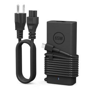 HHamoyz 65W 노트북 충전기 USB C - Dell Latitude 5420 /5520 /7420 /7430 /7480 /7490 및 Inspiron 14 /16 /7620 /2in1 /XPS 13 LA65NM190과 호환됩니다