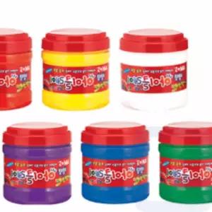 아이클레이 버켓 400g 택1 치매예방놀이 유아촉감놀이 소근육발달 치매예방교구 경로당프로그램 점토공예