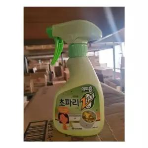 초파리 제로 스프레이 290ml 해피홈 알로에 향 음식물 쓰레기 쓰레기통 배수구 하수구 여
