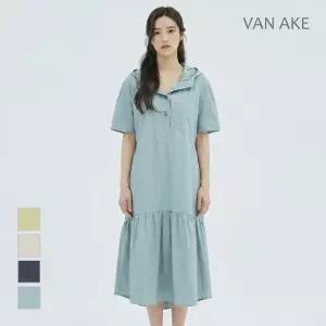 [반에이크] 후드넥 반팔 원피스_VB35OPMD04Z