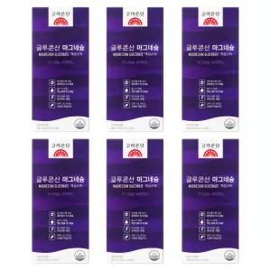 고려은단 글루콘산 마그네슘 액상스틱 15포 X 6개
