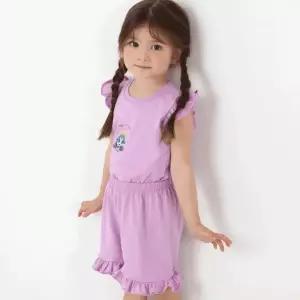 [레노마 이너웨어]티니핑 여아 5부 프릴 반팔 상하복세트VI 0F1WW64308_CJ
