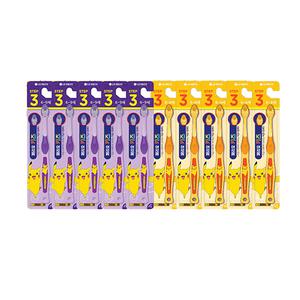 페리오 키즈칫솔 3단계 피카츄, 10입, 1개