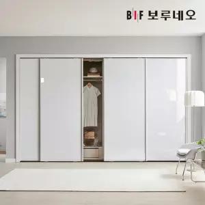 보루네오 300cm 샤인 슬라이딩 붙박이장 가구 거실 안방 맞춤시공 10자