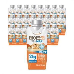 테이크핏 맥스 고소한맛 프로틴 250ml × 24개