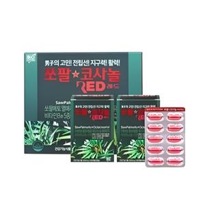 (홈쇼핑 인기) 쏘팔코사놀 레드 4개월분 쏘팔메토 옥타코사놀