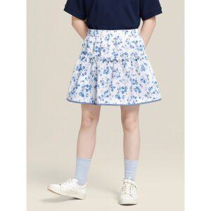 [BEANPOLE KIDS] [러블리 빙키 걸즈] 리버서블 플라워 포인트 스커트  스카이 블루 (BI5427G02Q)