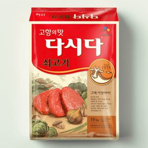 CJ 제일제당 백설 쇠고기 다시다 10kg