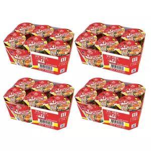 오뚜기 진라면 매운맛 소컵(65g6개입) x 4팩(총24개입)