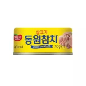 동원 라이트 스탠다드 참치 85g x 12개