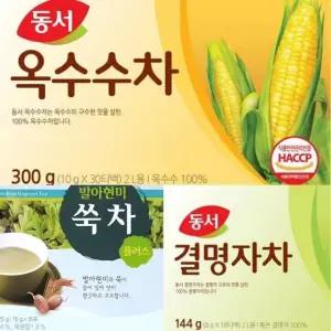 DS 동서 보리차 옥수수차 결명자차 담터 쑥차 현미쑥차