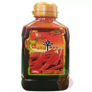 청우 캡사이신 매운맛 소스550g